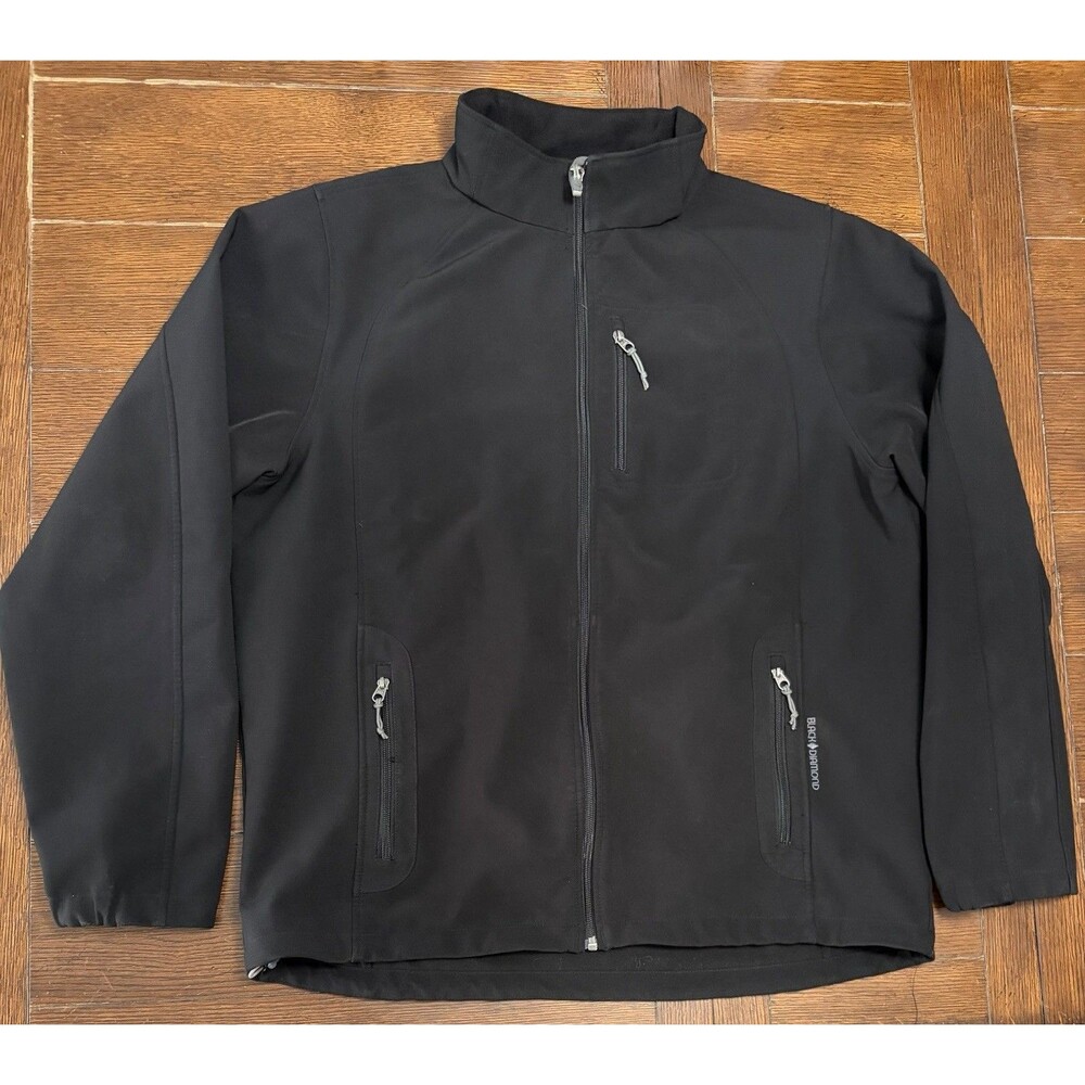 Men’s Black Diamond Size 2XL Soft Shell Full Zip Jacket Pullover